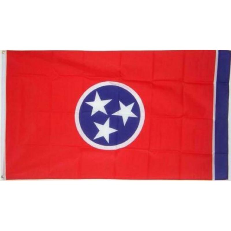 vlag van Tennessie, Tenesie is een staat in Amerika
