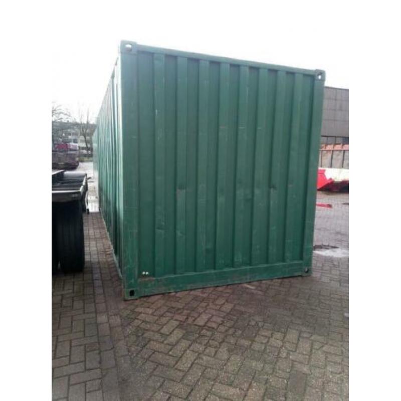 Container 20ft zeecontainer containeropslag en geïsoleerde