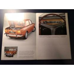 3 brochures Simca 1000