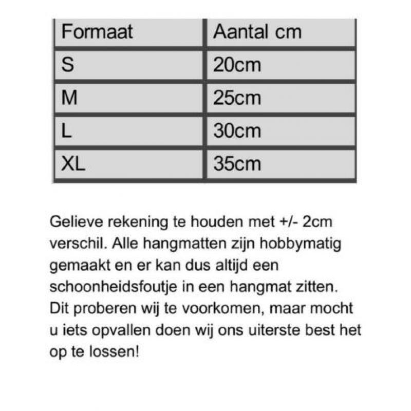 Schattige set hangmatten voor ratten en andere knaagdieren