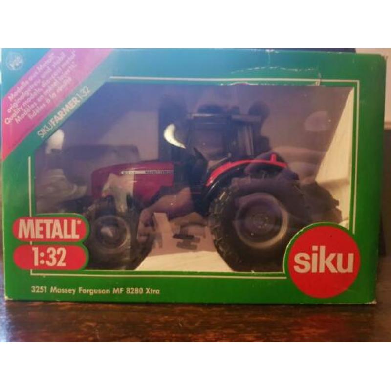 Siku 1:32, New Holland, mf en joskin kar