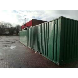 Container 20ft zeecontainer containeropslag en geïsoleerde