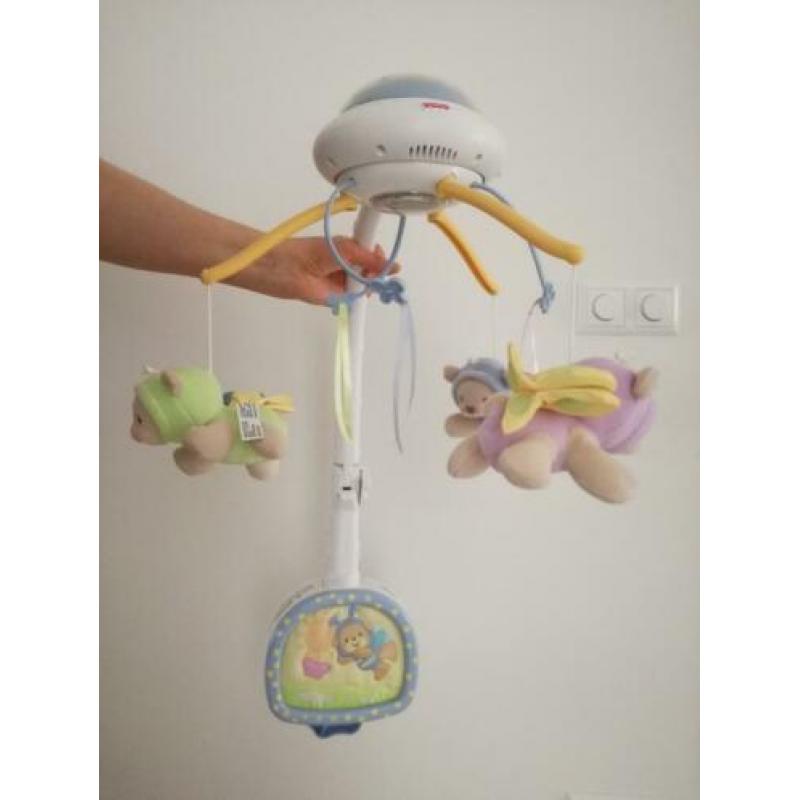 Boxmobiel met muziek van Fisher Price