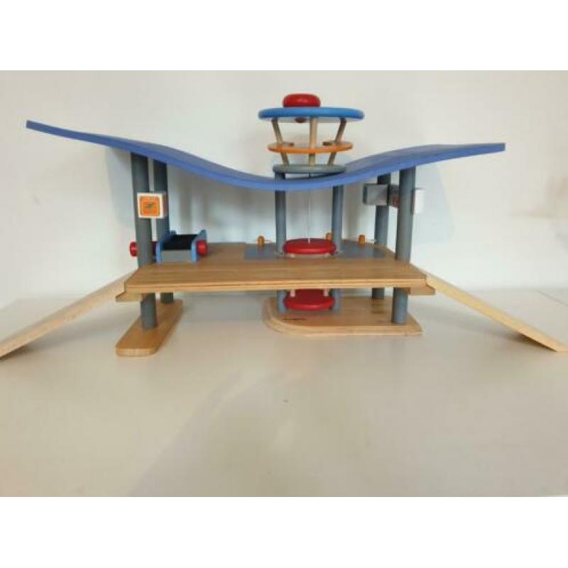 Plantoys houten vliegveld Plancity
