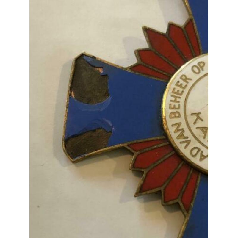 Kynologische koperen geemailleerde medaille 1968