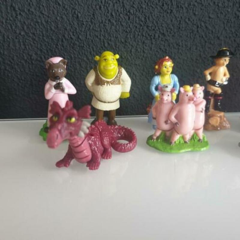 Ferrero suprise poppetjes van Shrek