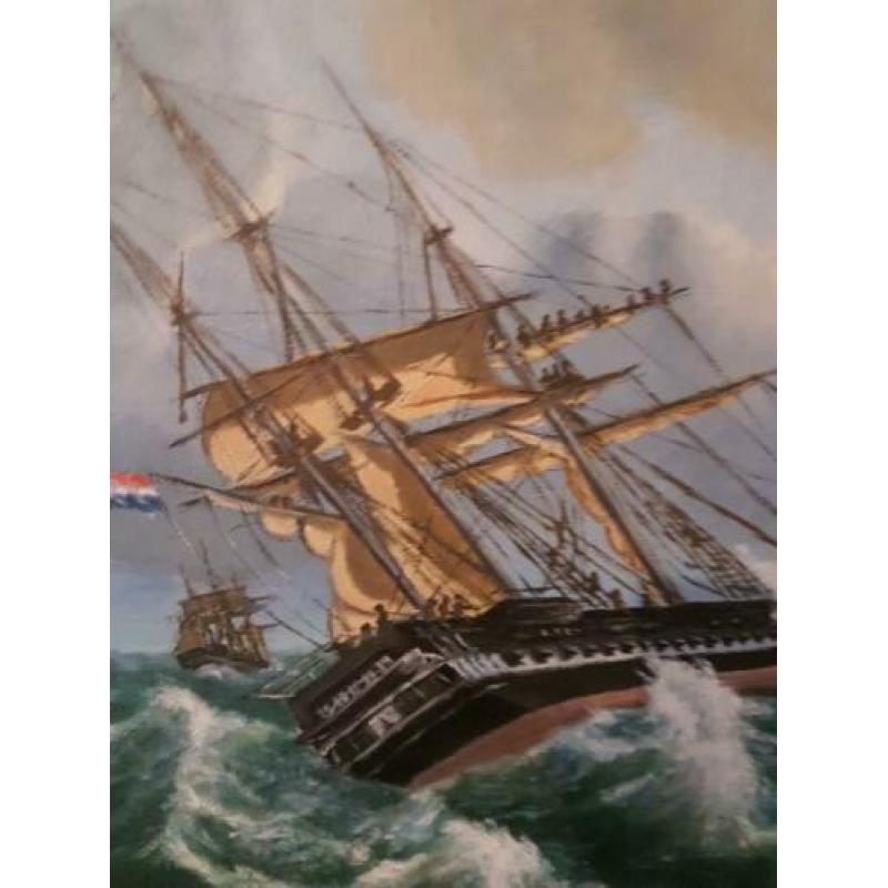 Voc schip schilderij