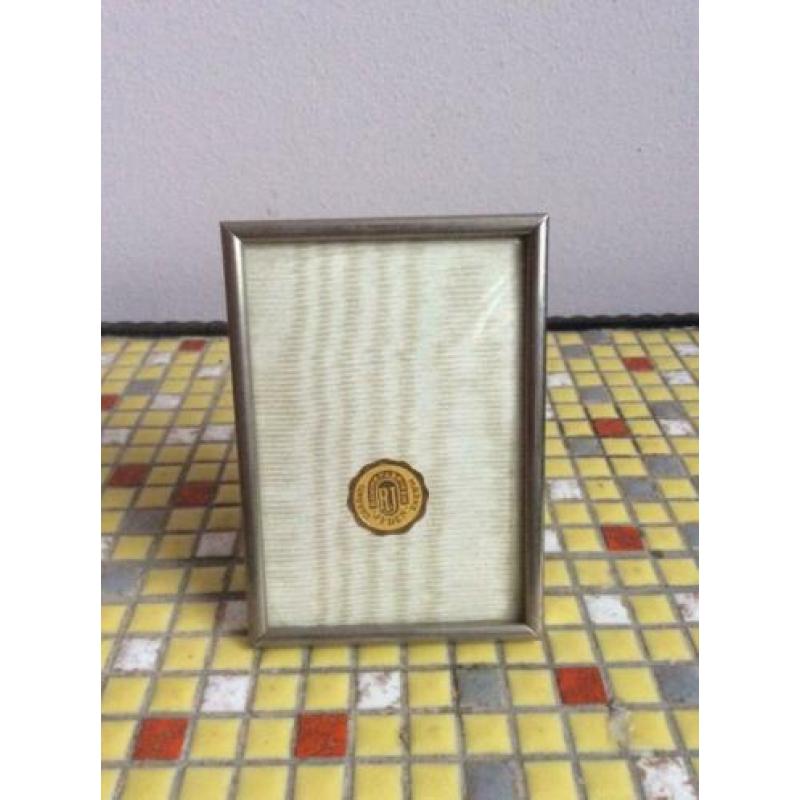 Fotolijst, bol glas, Jyden, vintage, klein