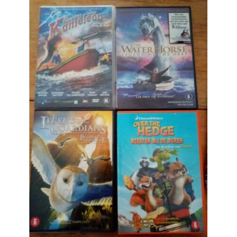 Dvd's met kinderfilms