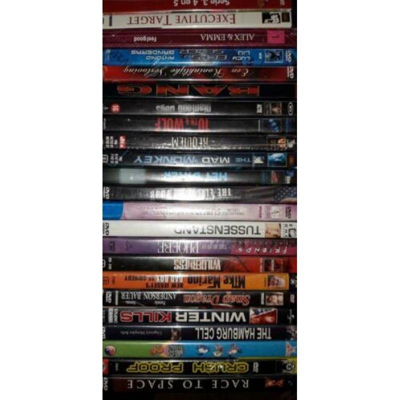 Partij nieuwe dvd's