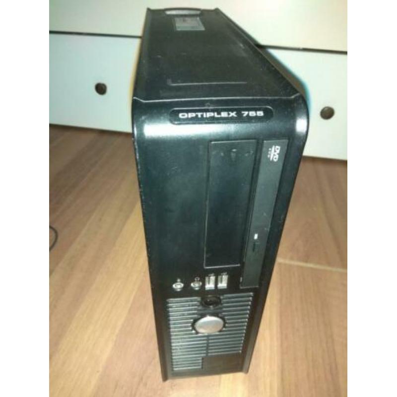 Compleet W10 systeem (Optiplex 755) met muis monitor en wifi