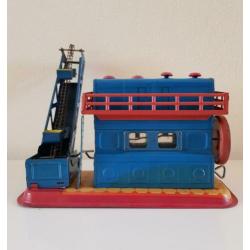 Blikken speelgoed generator/stoommachine met jakobsladder