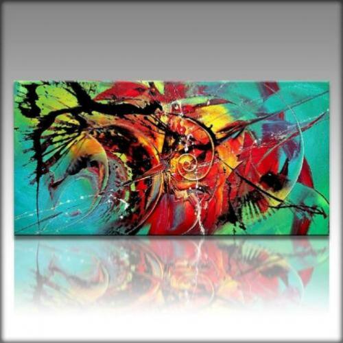 " Turbulence " prachtig Acrylschilderij
