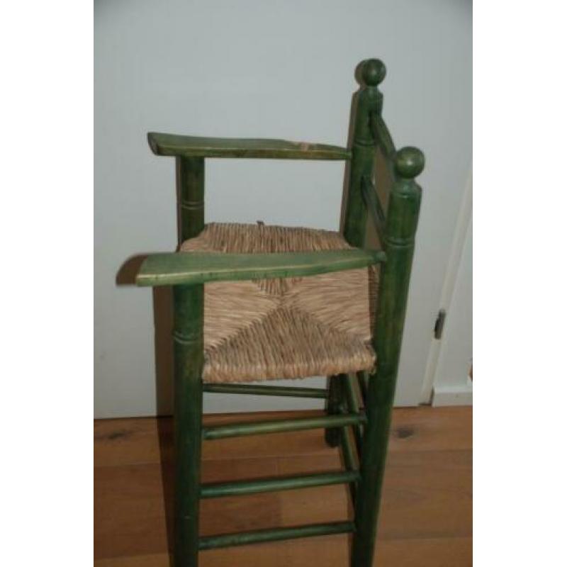 kinderstoel hoog brocante