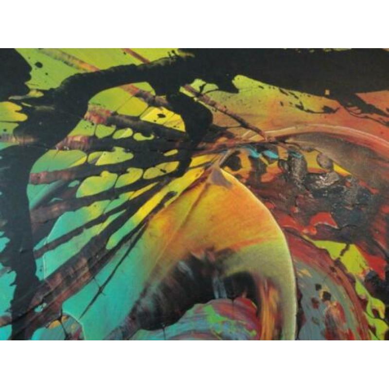 " Turbulence " prachtig Acrylschilderij