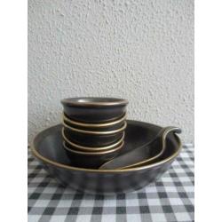 Leuk Vintage Pindasetje / Sauskommetjes Retro