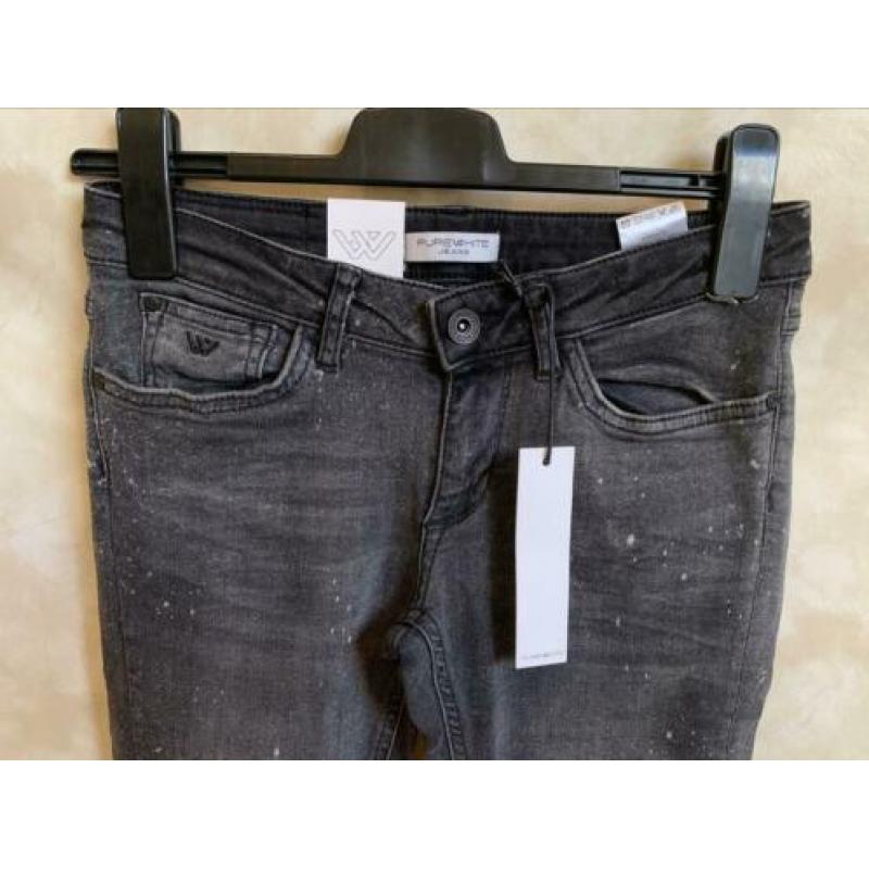 Super gave grijze skinny jeans van Purewhite (Maat 29)