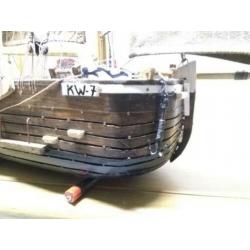 Kw-7 Bomschuit - modelboot hout