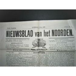Oude krant