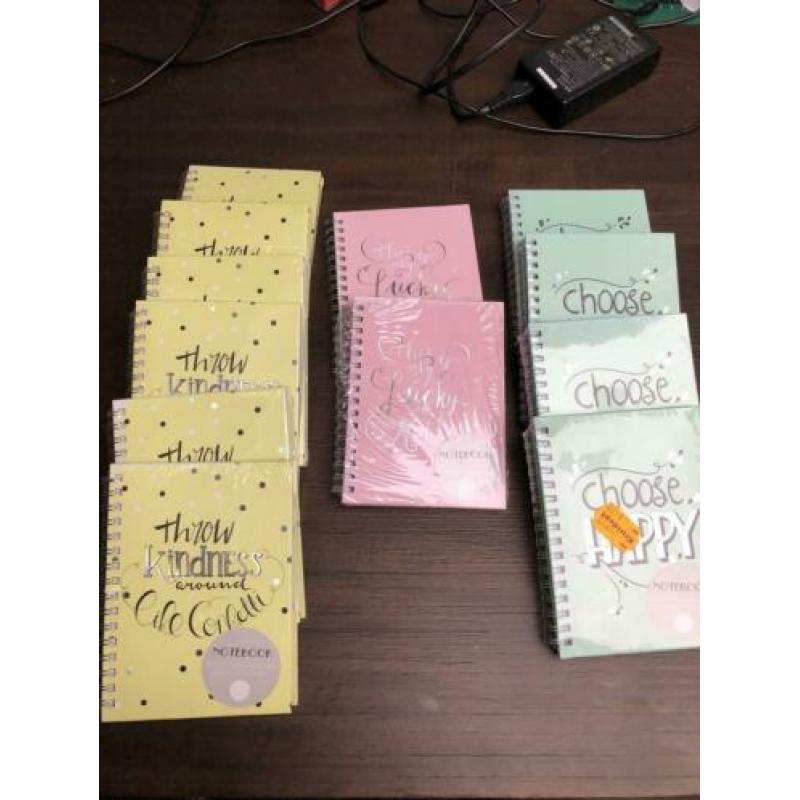Kleine handletter notebook