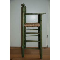 kinderstoel hoog brocante