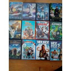 Dvd's met kinderfilms