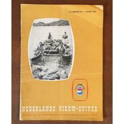 NL Nieuw Guinea (tijdschrift) Nat. N. Guinea Comite 1957