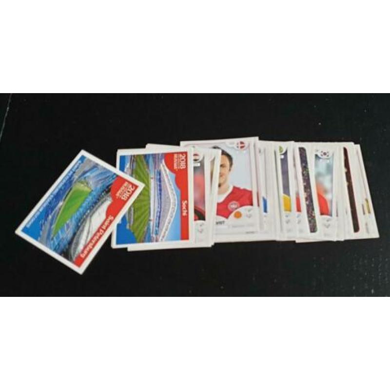 Panini WK2018 RUSSIA - losse plaatjes/stickers