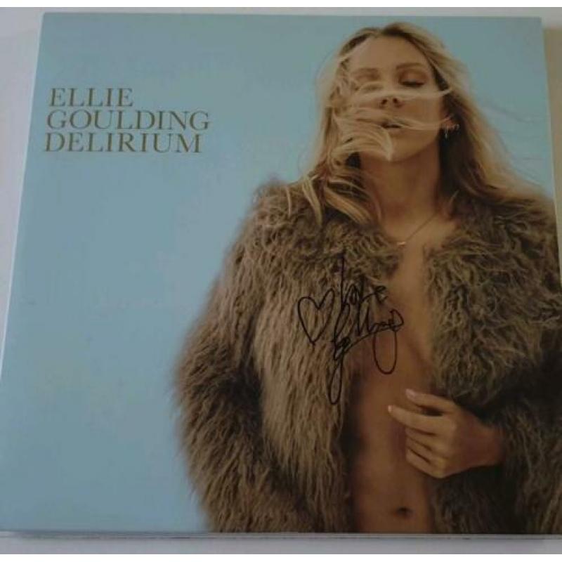 Gesigneerde 2LP van Ellie Goulding - Delirium zwart vinyl