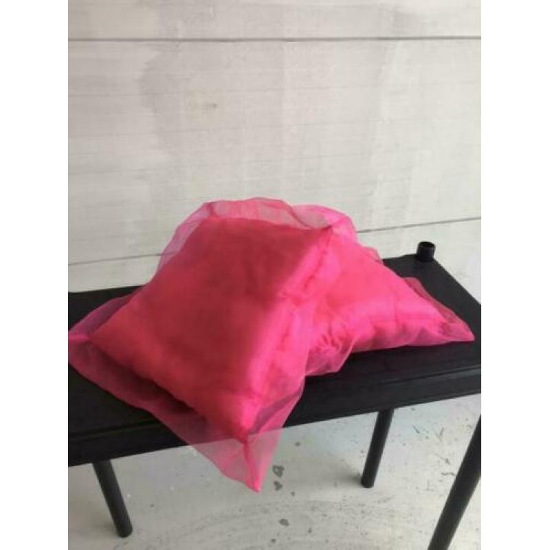 Roze kussentjes