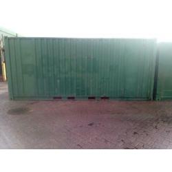 Container 20ft zeecontainer containeropslag en geïsoleerde