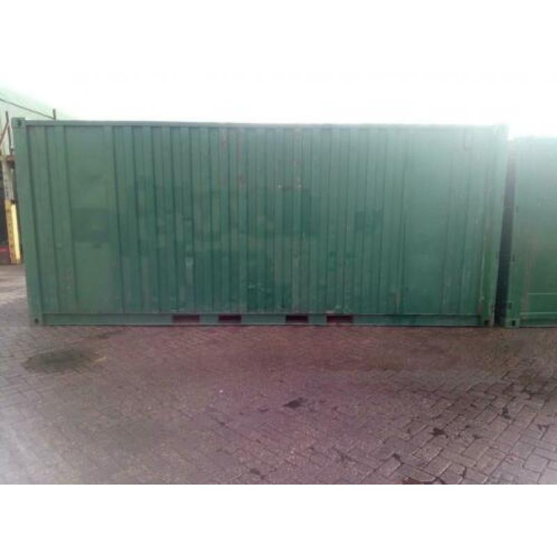 Container 20ft zeecontainer containeropslag en geïsoleerde
