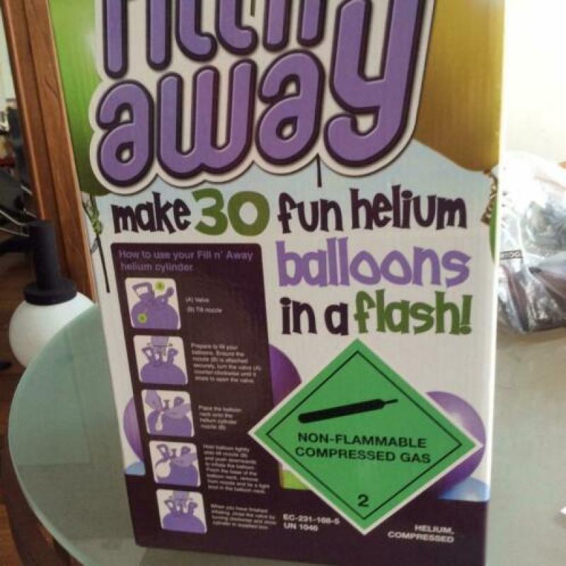 Heliumtankje voor 30 ballonnen