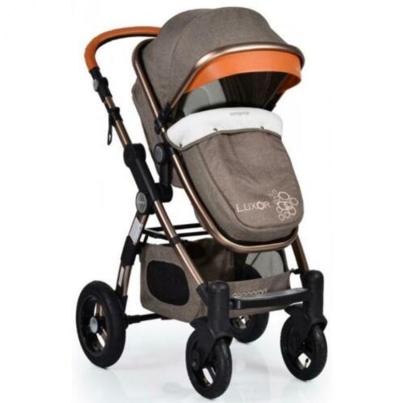 Cangaroo Luxor Kinderwagen 3-in-1 inclusief autostoeltje