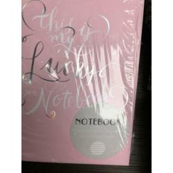 Kleine handletter notebook