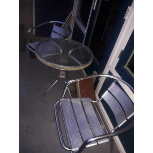 Te koop bistro balkon setje
