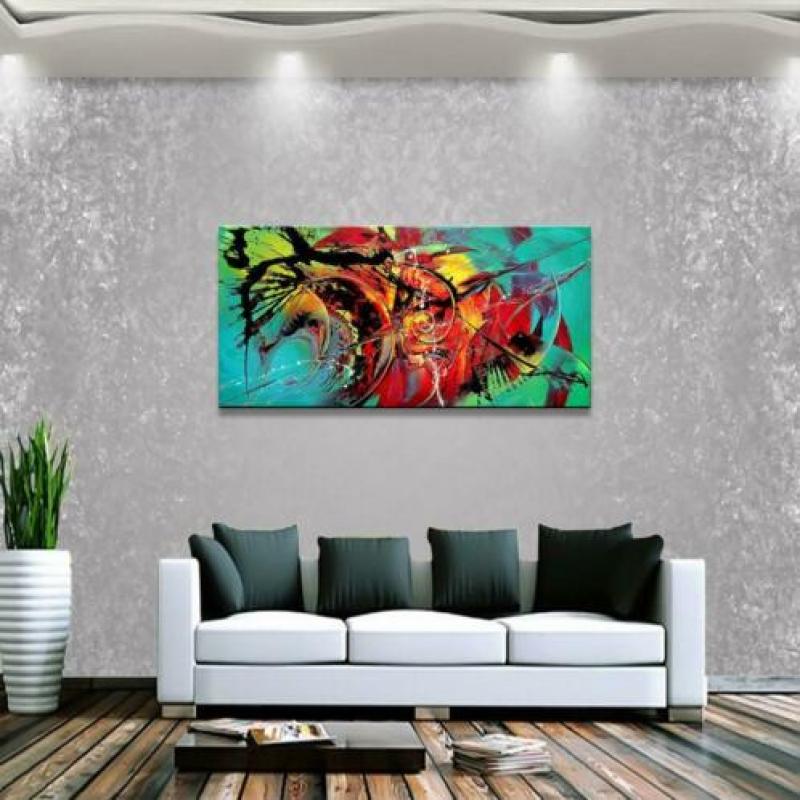" Turbulence " prachtig Acrylschilderij