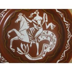 Plateel wandbord KNSM 1856 - 1956