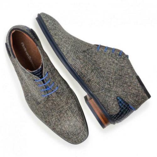 Floris v Bommel art 10131/23 Boot taupe/grijs print m41 (7)