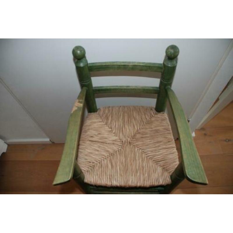 kinderstoel hoog brocante