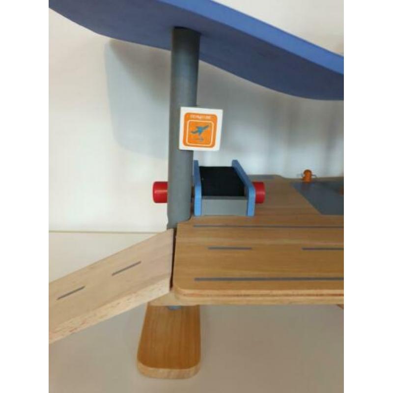 Plantoys houten vliegveld Plancity