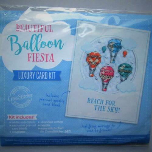 Borduurpakket~Borduren~Ballonnenfeest~Balloon Fiesta~Aida st