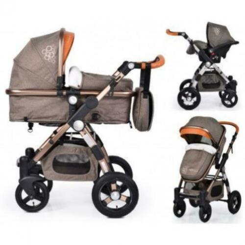 Cangaroo Luxor Kinderwagen 3-in-1 inclusief autostoeltje