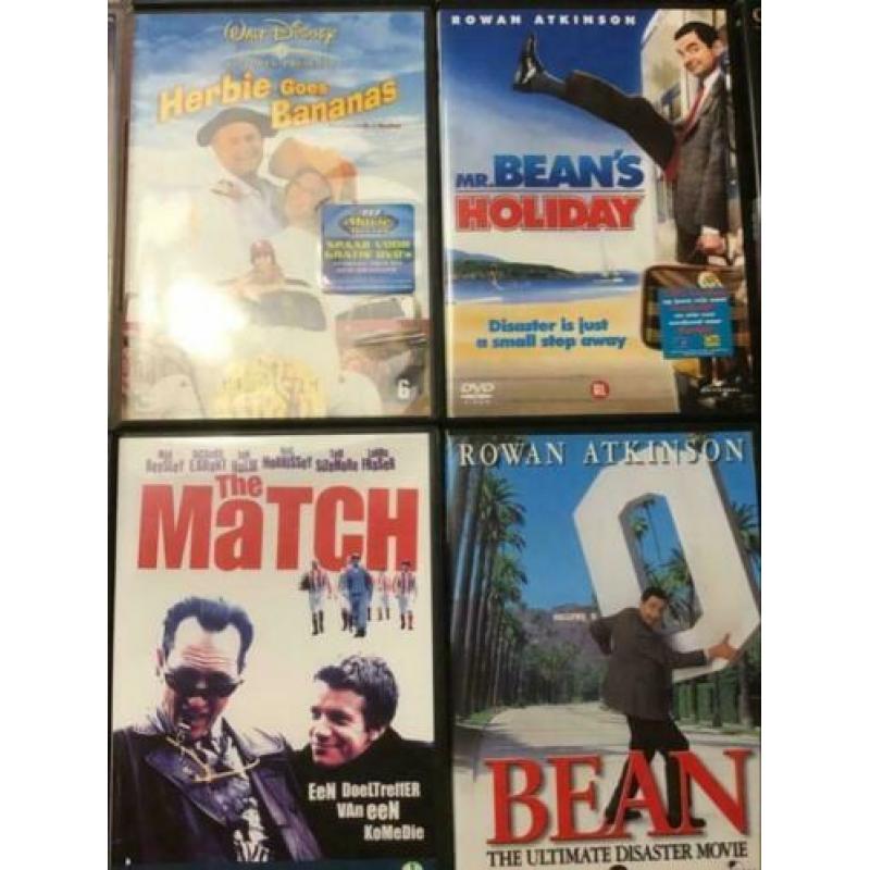 Verzameling dvd's en cd's