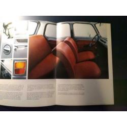 3 brochures Simca 1000