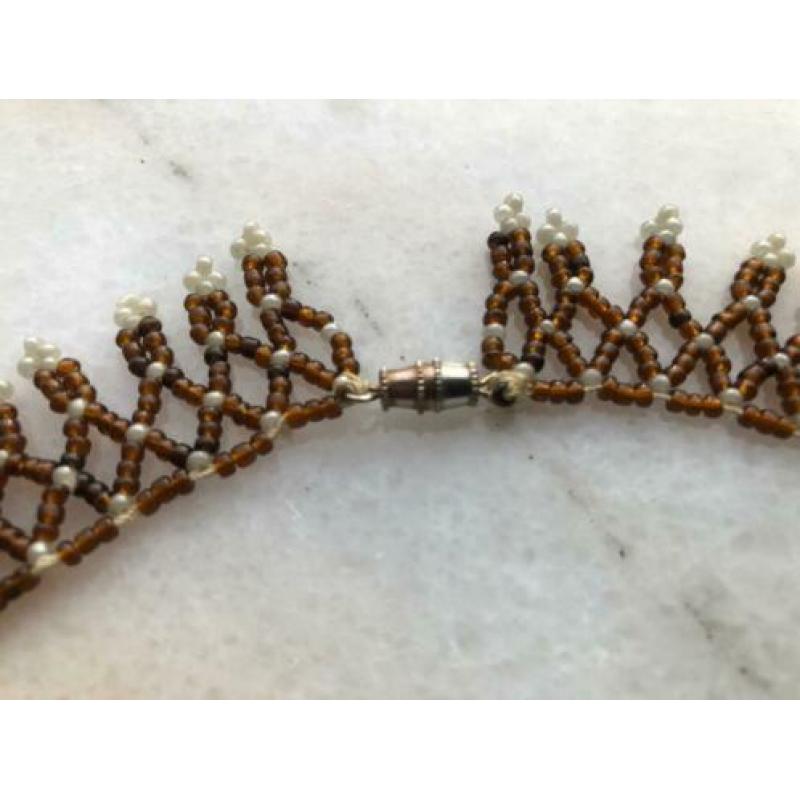 Vintage Kraagketting Kralen Ketting