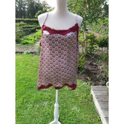 Mooi blouse met bijpassend shirt 52