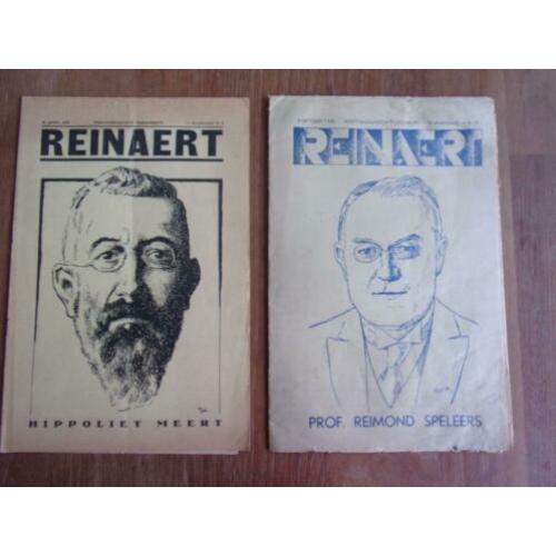 April 1930, Okt. 1938 Vlaanderen, Reinaert, Satyriek