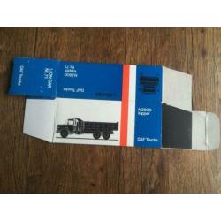 lege dozen van Lion Car DAF