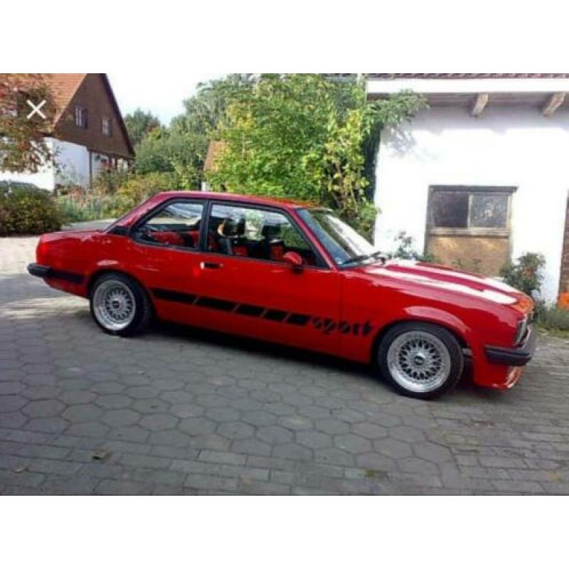 Kadett gte rallye ascona sport city ,aero stickers